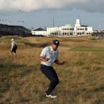 Big Dumb Golf Baby Threatened to Call Daddy Trump for Help at the Open