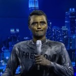 The Sculptor Behind the Viral Times Square Charlie Kirk Statue Thinks It Might Be ‘Cursed’